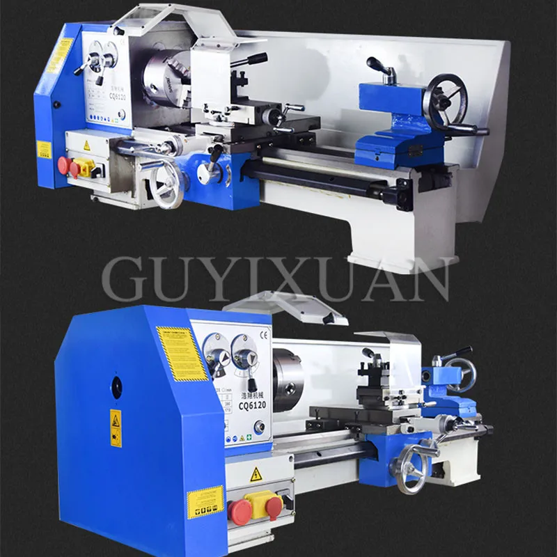 Desktop lathe woodworking multi-function small household lathe high precision metal lathe micro speed shift lathe