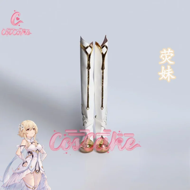 

Genshin Impact cos Lumine cosplay Anime game character shoes