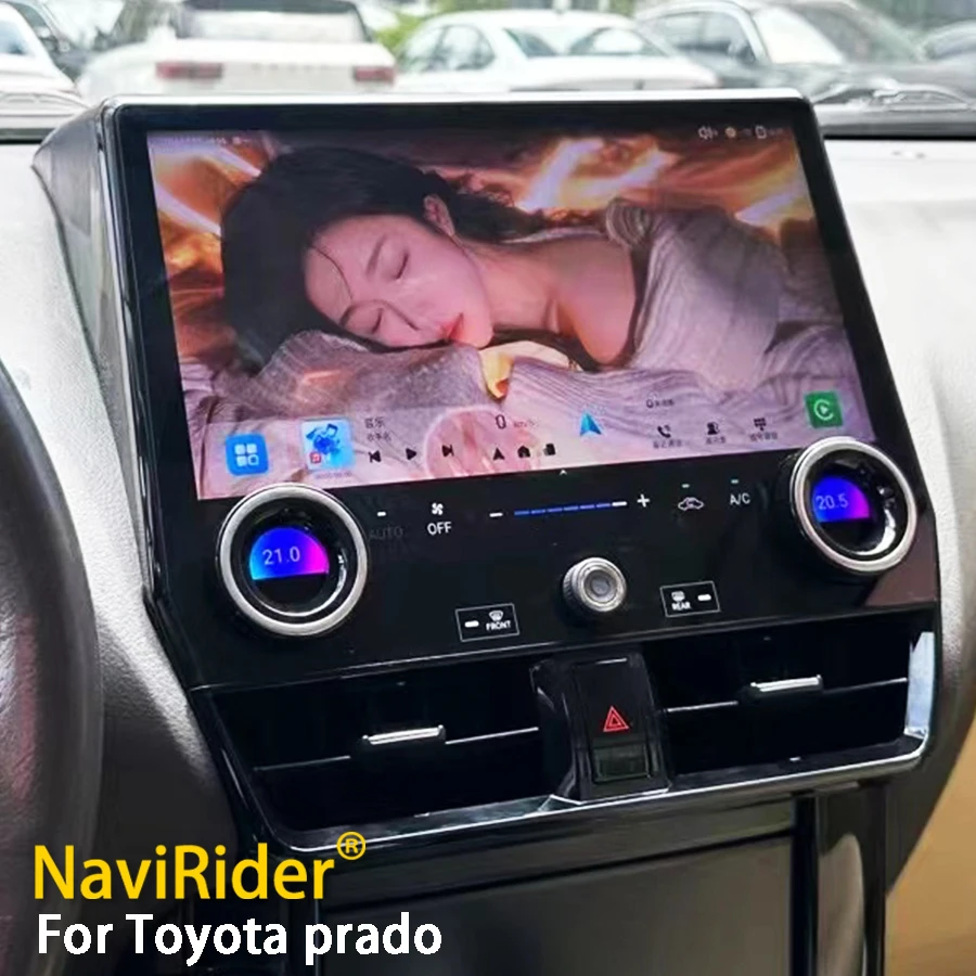 For Toyota Prado 120 2009-2022 For Lexus Gx470 GX550 11.5inch Android BT SIM Car Radio Stereo Navigation Carplay built-in 360