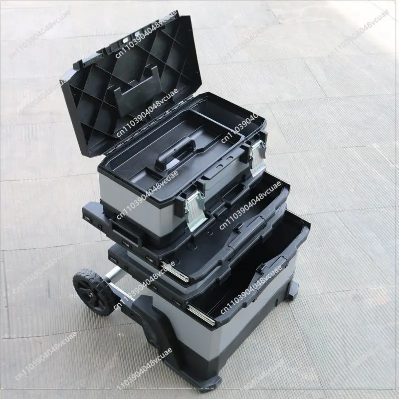 For Multi-layer Toolbox Tools Multifunctional Repair Large Portable Hardware Tie Rod Electrician Household Car Storage Box