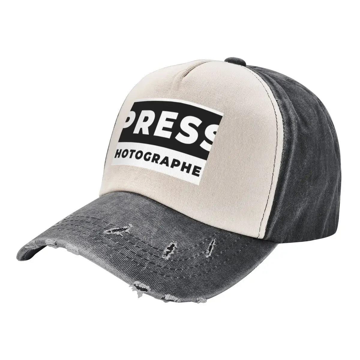 Press Photographer ID Baseball Cap Ball Cap Snapback Cap Sports fashionable Women's 2025 Men's