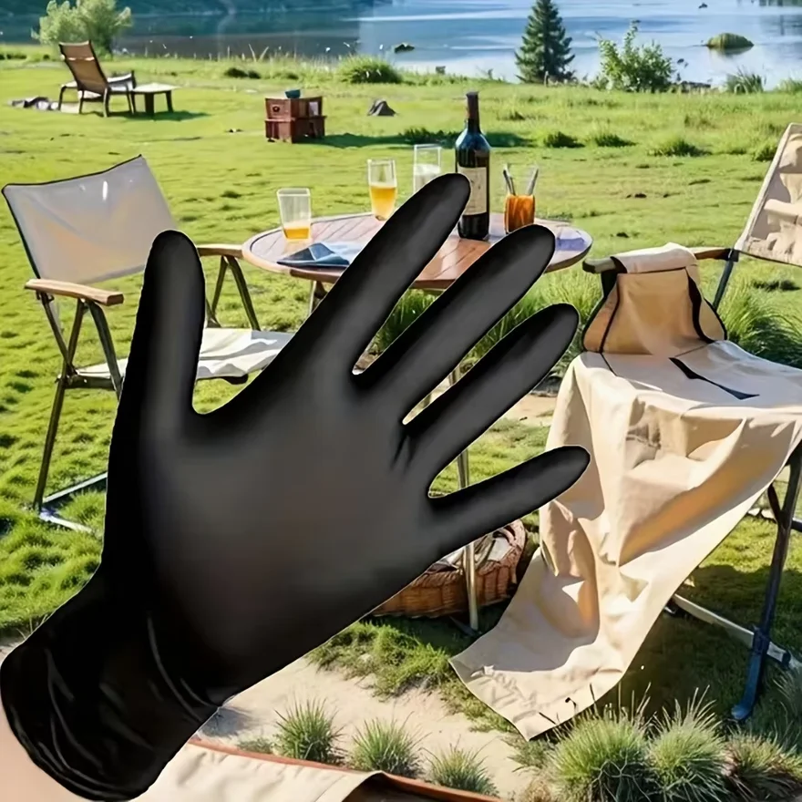100 guantes desechables de nit - Disposable Gloves Nitrile reseña y precio