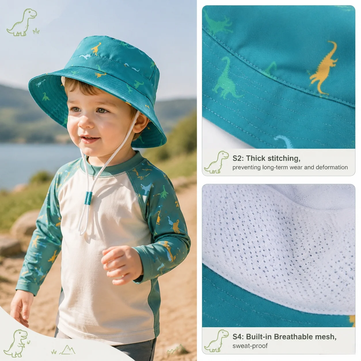 Thumbnail 4 - #26 Compare Kids Sun Protection Hats Before You Buy