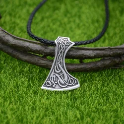 Nostalgia Legendary Norse Viking Axe Necklace Slavic Perun Axe Mammen Pendant Amulet Talisman Jewelry