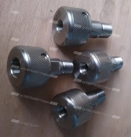 Pressure gauge connector stainless steel 304 material, calibration table quick adapter