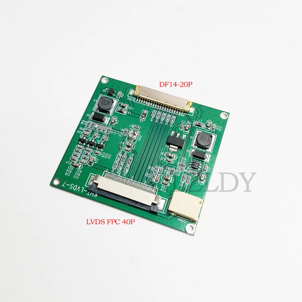 LVDS 40PIN FPC Adapter Board For 8 inch 1024*768 HJ080IA-01E HE080IA-01E/01D EJ070NA-01J/ZJ070NA-01B/ZJ070NA-01P/EJ080NA-04C