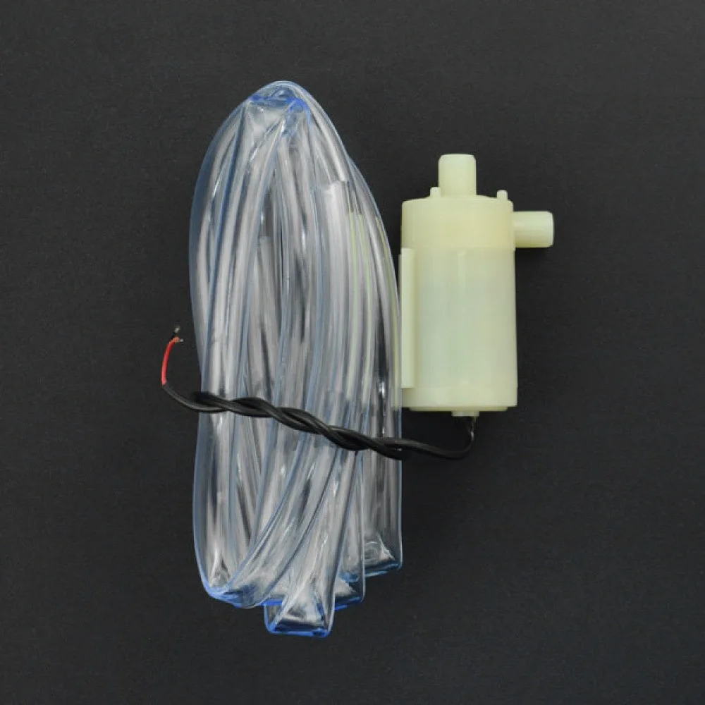 Submersible Water Pump DC3-6V IP68 Waterproof 0.4-2W 80-100L/H 25-45cm Lift for Fish Tank DIY Watering System with Water Pipe