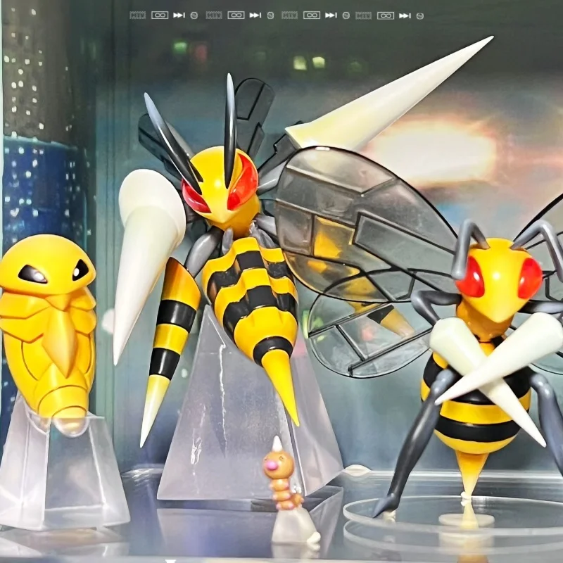 أنيمي نسبة Beedrill Metapod 1/20 طبعة محدودة لعبة مجسمة نادرة تحصيل الطفل هدية عمل الشكل جامعي العنصر
