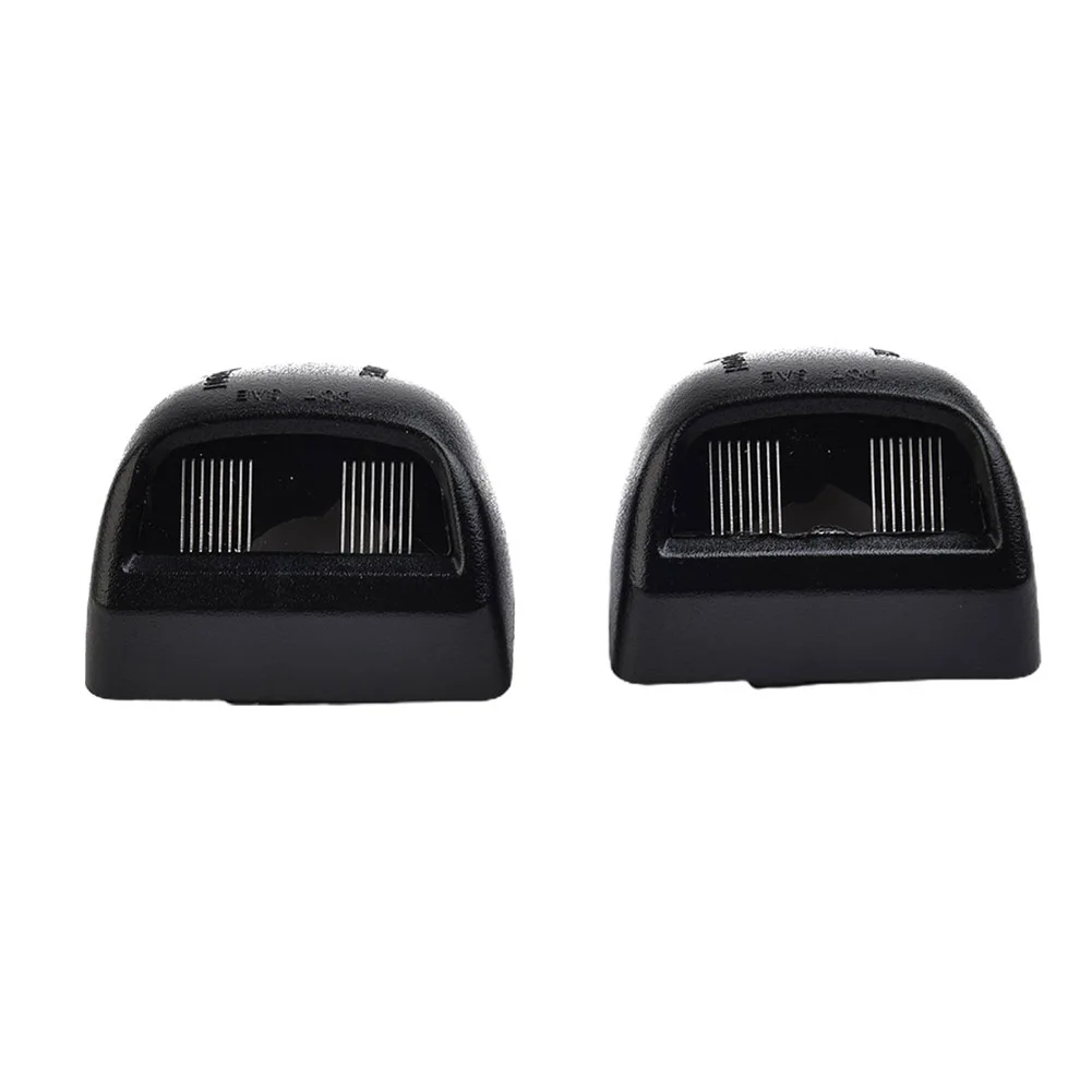 2Pcs Auto Rear Bumper License Light Cover Housing For Chevrolet Avalanche Silverado LAC-LP-CS07_TAG 15049281 Car Accessories