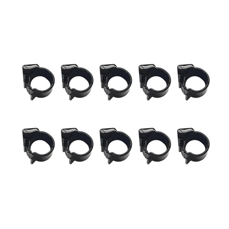 【PORTABLE】HT4186 Chip Ring Tag(125Khz) 10 Pieces For Chiken Duck RFID For Tracking Animal Foot Rings For Animal Management B