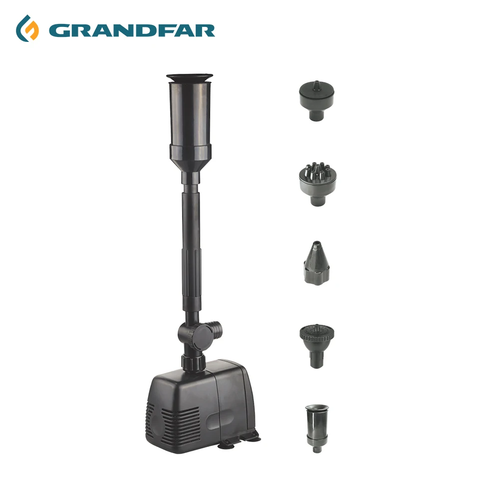

GRANDFAR Factory Direct Selling 220V 22W Water Fountain Pump Submersible Mini Garden Water Pump