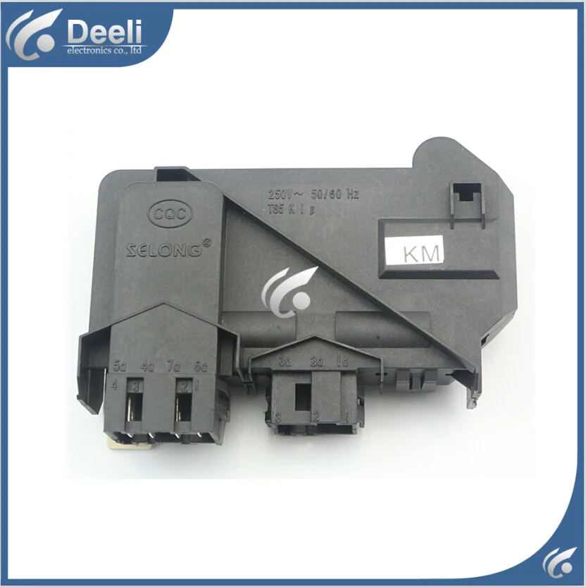 جديد الأصلي للغسالة قفل الباب الإلكتروني تأخير التبديل XQG55-1006E XQG55-1016ESL XQG55-1036