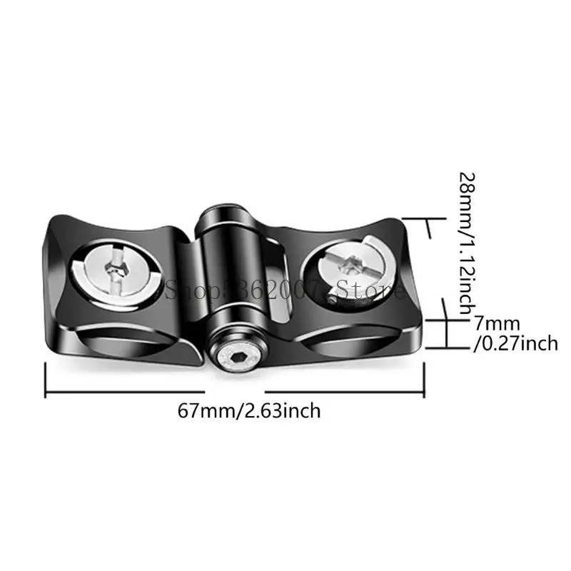 MultiFunctional Positioning L Bracket For Attaching Microphone LED Light 40JB