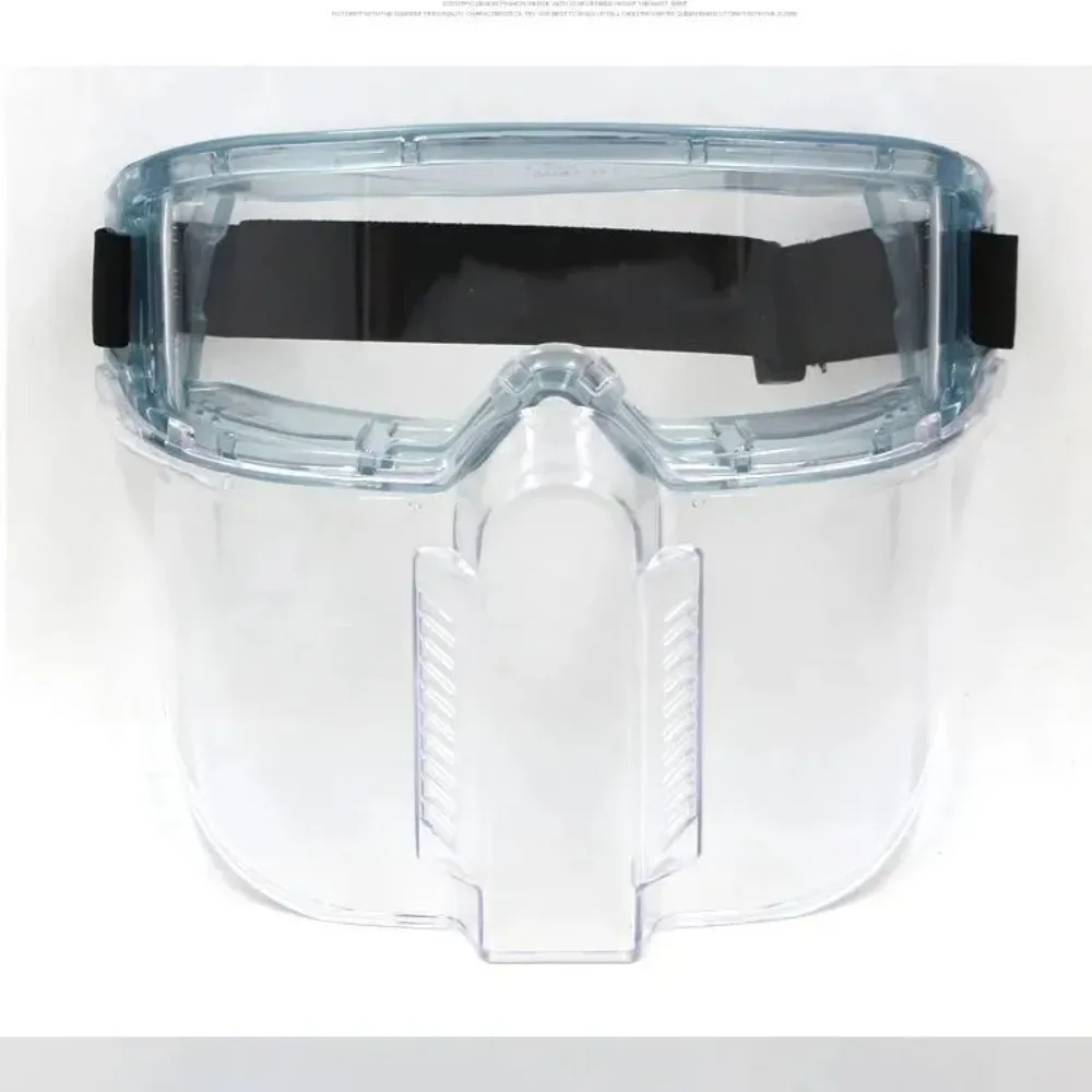 Transparent protective mask high definition anti-fog isolation screen cutting and polishing anti-splash kitchen fume eye