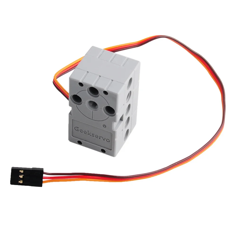 1/2/4/10pcs 360 Degree 2KG Grey Geek Servo Motor Remote Control for Geekservo 2kg 360 4.8V- 6V for Micro:bit Raspberry Pi