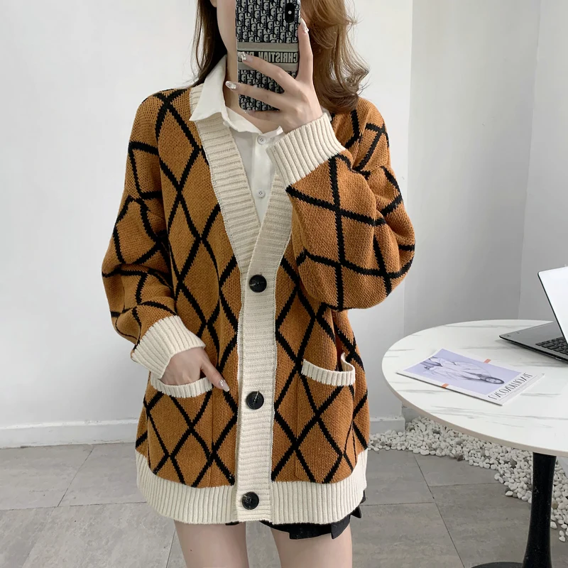 

ITOOLIN 2025 New Elegant And Loose Korean Retro Style Women's Mesh knitted open top woolen sweater Top