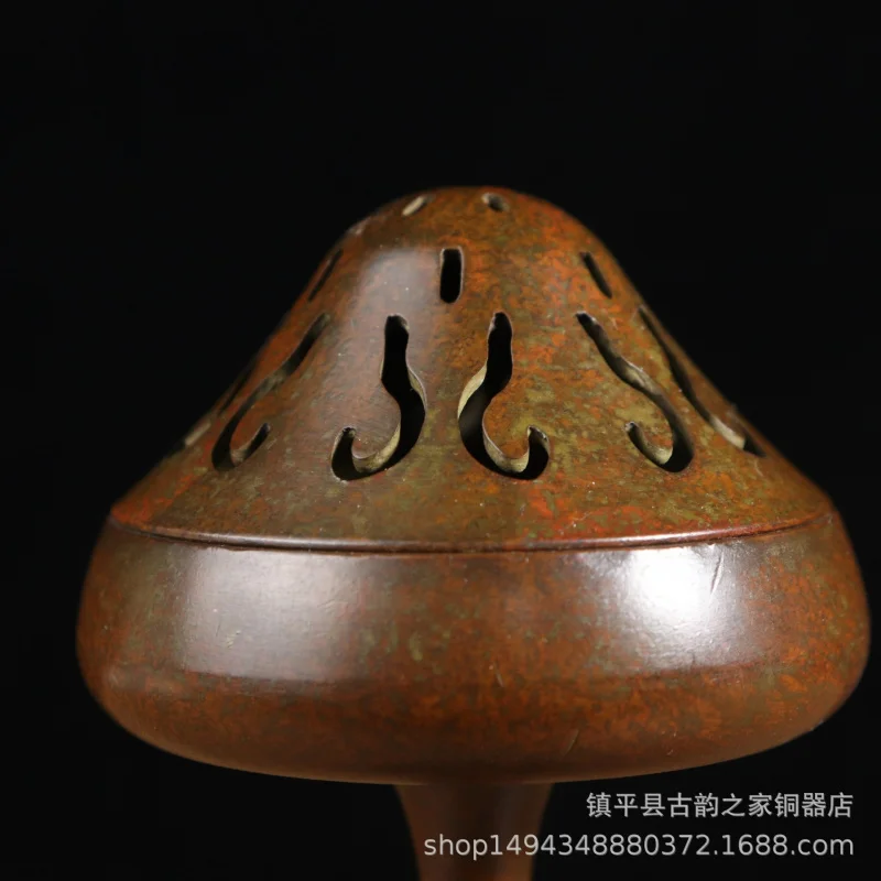 Boshan Furnace Pure Copper Home Indoor Tools Entry Set Incense Burner Tea Ceremony Zen