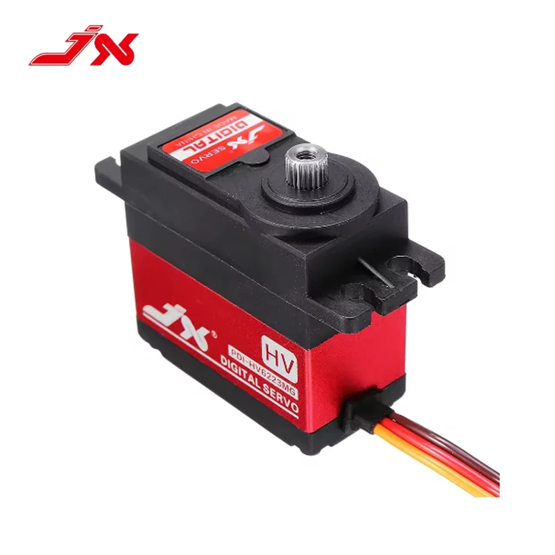 JX PDI-HV6223MG 8.4V 23KG 0.16 Sec Metal Gear Aluminum Shell Digital Standard Servo for 1/8 1/10 RC Car Robot Airplane Drone