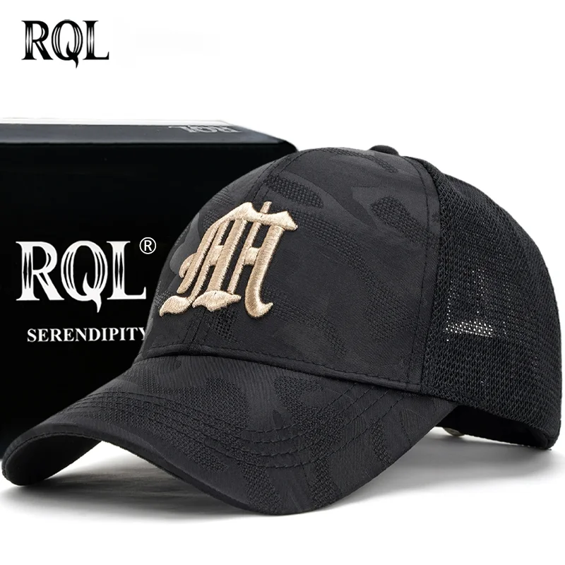 Summer Baseball Cap for Men Women\'s Sun Hat Embroidery Camouflage Fashion Design Breathable Mesh Hip Hop Trucker Sport Hard Top