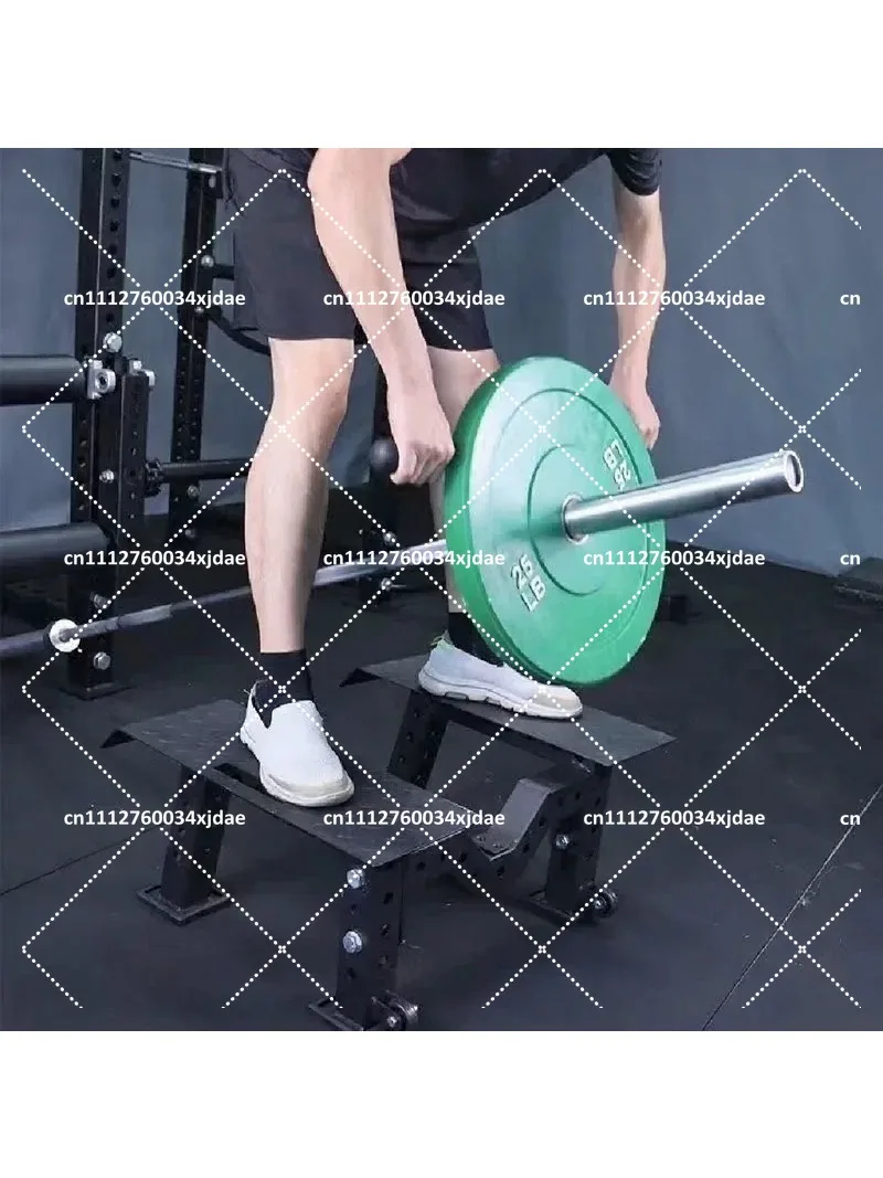 T-Type Back Pull High Platform Deadlift Rowing Assist Table Multi-Functional Home Gym Equipment