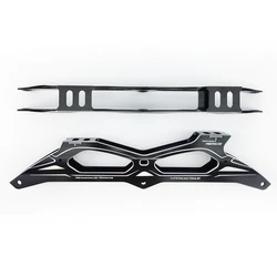 Powerslide Inline Speed Skate Frame 3*125mm or 110 mm M7 Aluminum Alloy For 3 Wheels Speed Basins 165-195mm Distance Base