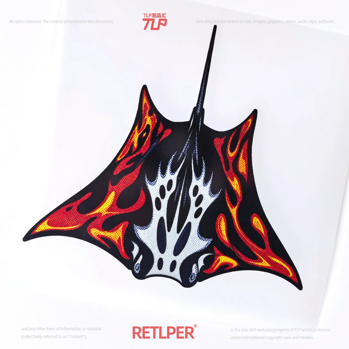 Retlper Hollow-Out Car Sticker Original 