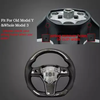 8 best sales Vô lăng carbon của Tesla Model 3 - №8