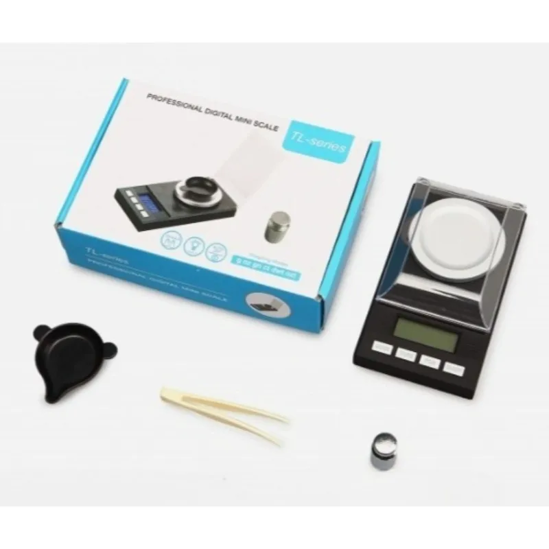 

New 10g/20g/50g/100g x 0.001g Electronic Scales LCD Digital Scale Jewelry Medicinal Herbs Portable Lab Weight Milligram Scale