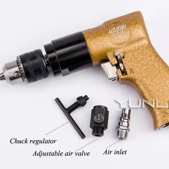 Air Drill Pistol-type 3/8