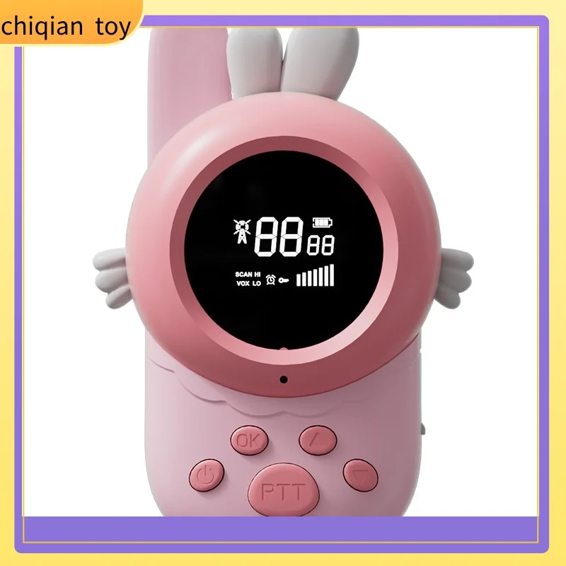 

Новая рация высокой четкости в форме милого кролика, ударопрочная, с четкой связью, портативная, для кемпинга на природе, подарок на день рождения