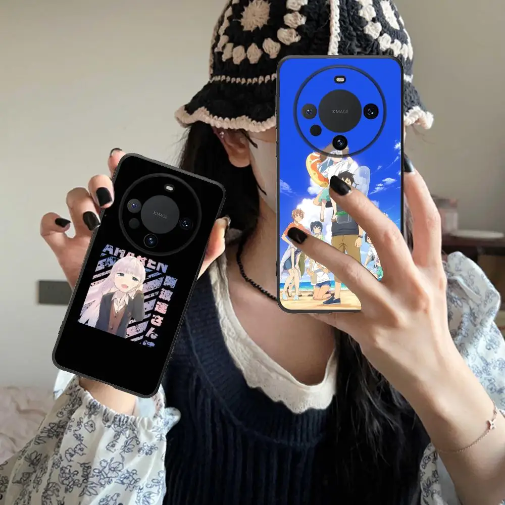 حافظة لهاتف هواوي ميت 60 50 40 30 20 10 برو بلس لايت E 5G غطاء حماية مطبوع ملون جميل #4