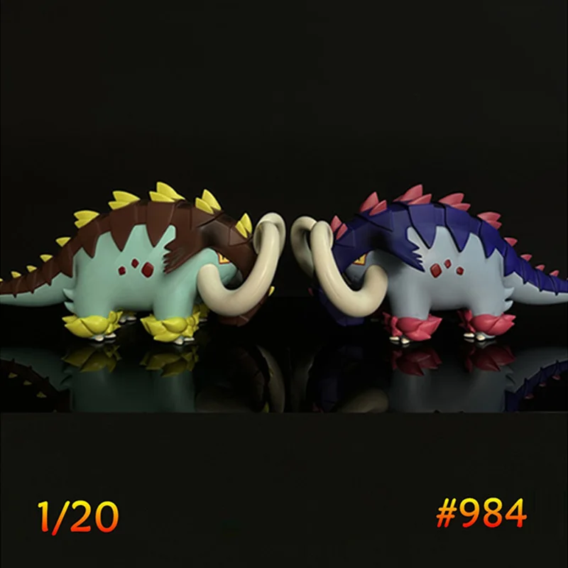 Pokemon1/20 Great Tusk Scale World GK Dunjia Ancient Species Action Figure Model Toys Gift for Birthday Children