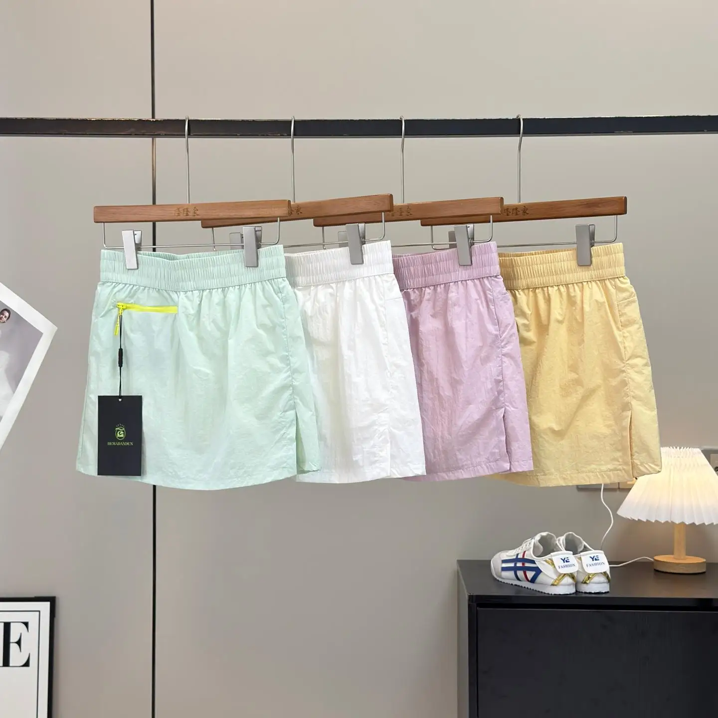 Lightweight Breathable Summer A-Line Skirt Waterproof Outdoor Workwear Short Skirt Sun Protection Cool Sensation Skirt