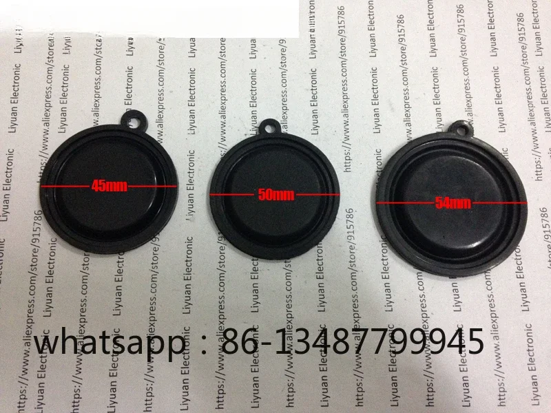 

100pcs Water heater diaphragm / Gas water pressure film/ water valve diaphragm skin 45-50-54mm
