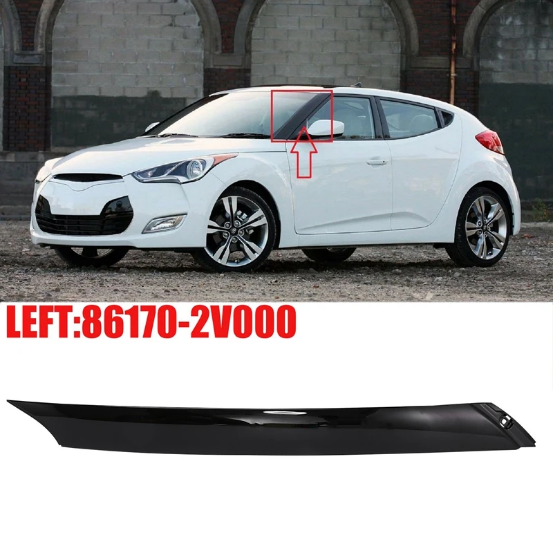 Car Windshield A Pillar Trim Strip For Hyundai Veloster 2011-2017 86170-2V000 86180-2V000