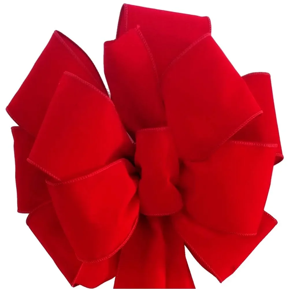 4-Pack Big Christmas Bows - Handmade 15