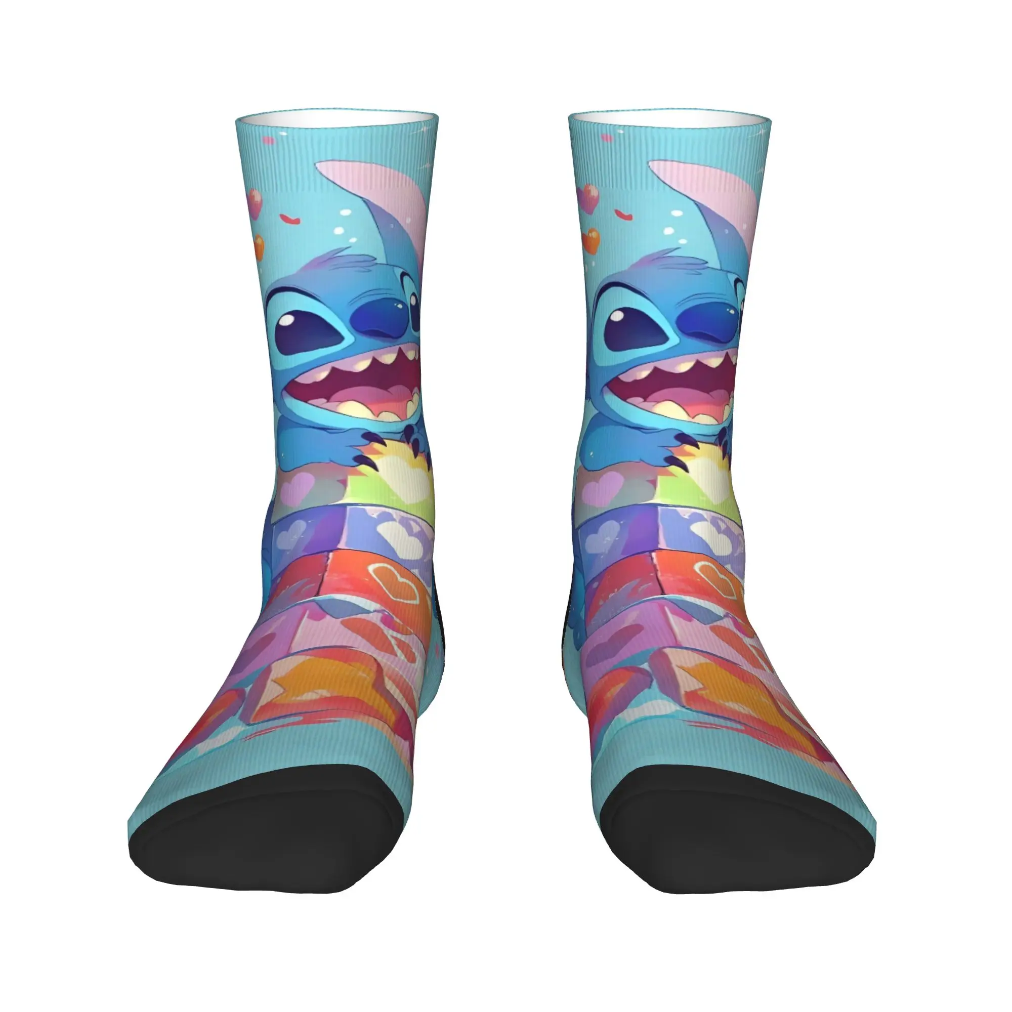 زوجين الجوارب غرزة جوارب المضادة للانزلاق لينة تنفس الجوارب الخريف أنيقة الرسم الجري الجوارب الرياضية