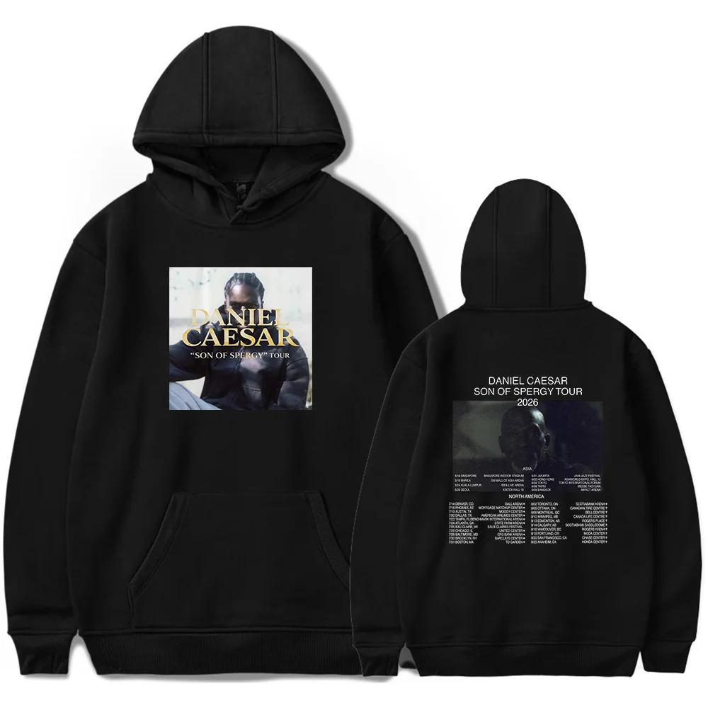 

Худи Daniel Caesar Son of Spergy Tour Merch 2026, новая коллекция, унисекс, с длинными рукавами, пуловер Cloud 9