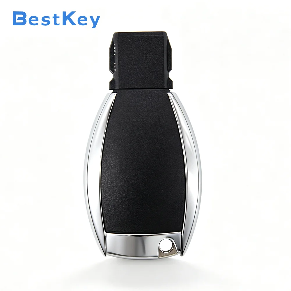 Best Key Aftermarket Remote Key Housing3 Button With Panic IYZDC07 IYZDC10 IYZDC11 DIY Repair Shell for Mercedes Benz C350 E350