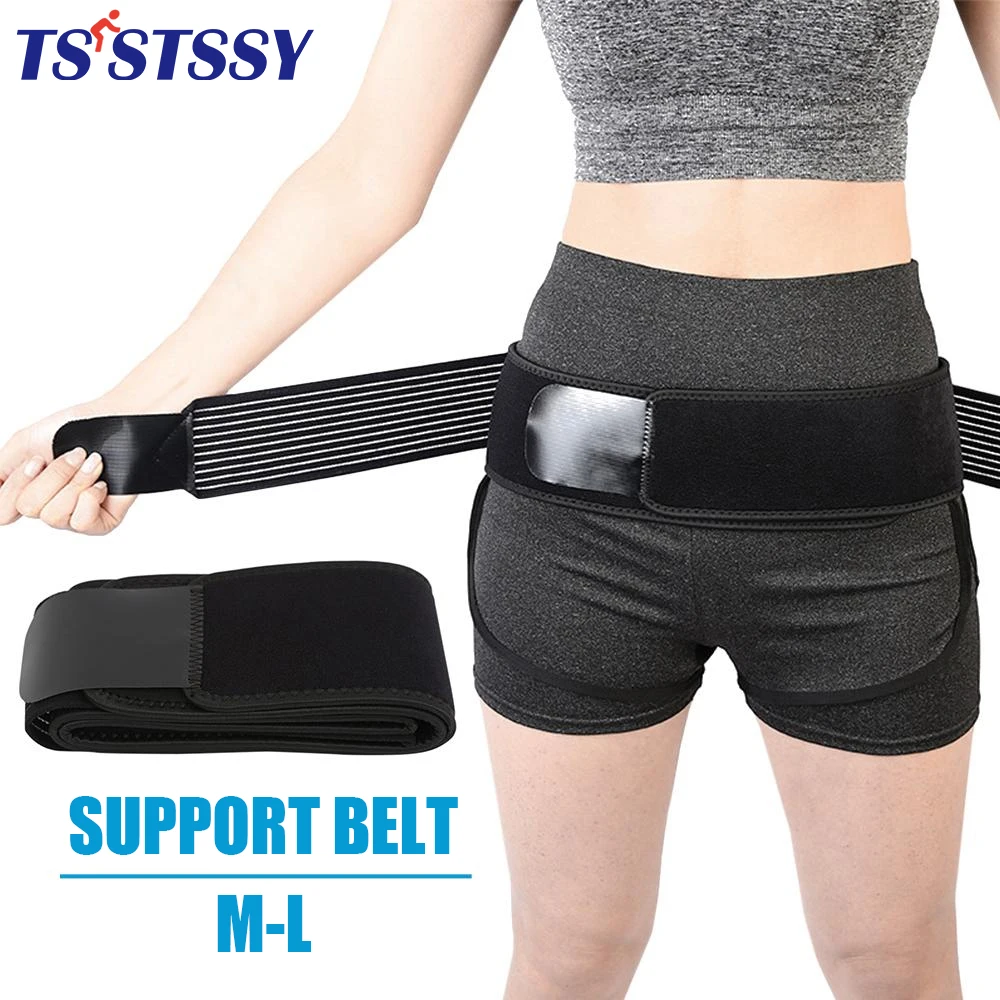 

Breathable Sacroiliac Joint Brace SI Belt To Relieve Leg/Sciatica Nerve Pain, Lower Back Pain and Lower Spine and Hips Pain