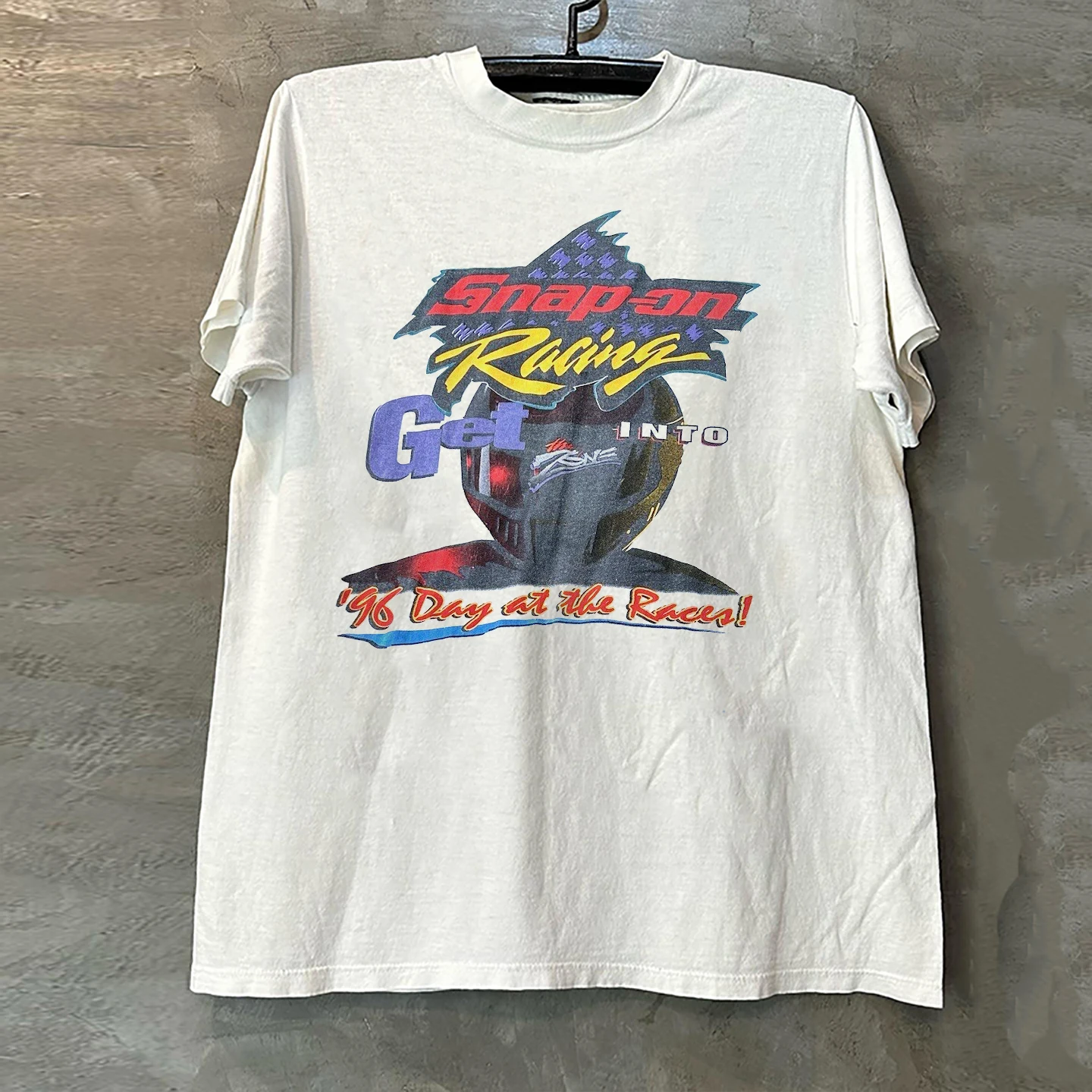 Vintage American Design Short Sleeve T-Shirt Heavyweight Motorcycle Style Half Sleeve Summer Fashionable for Men And Women