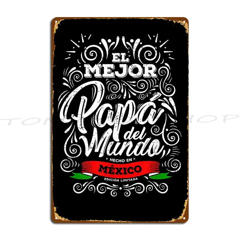 The best father of the Worlds Best  Metal Plaque Poster Living Room Bar Cave Club Party Classic personalized  Tin Sign Poster