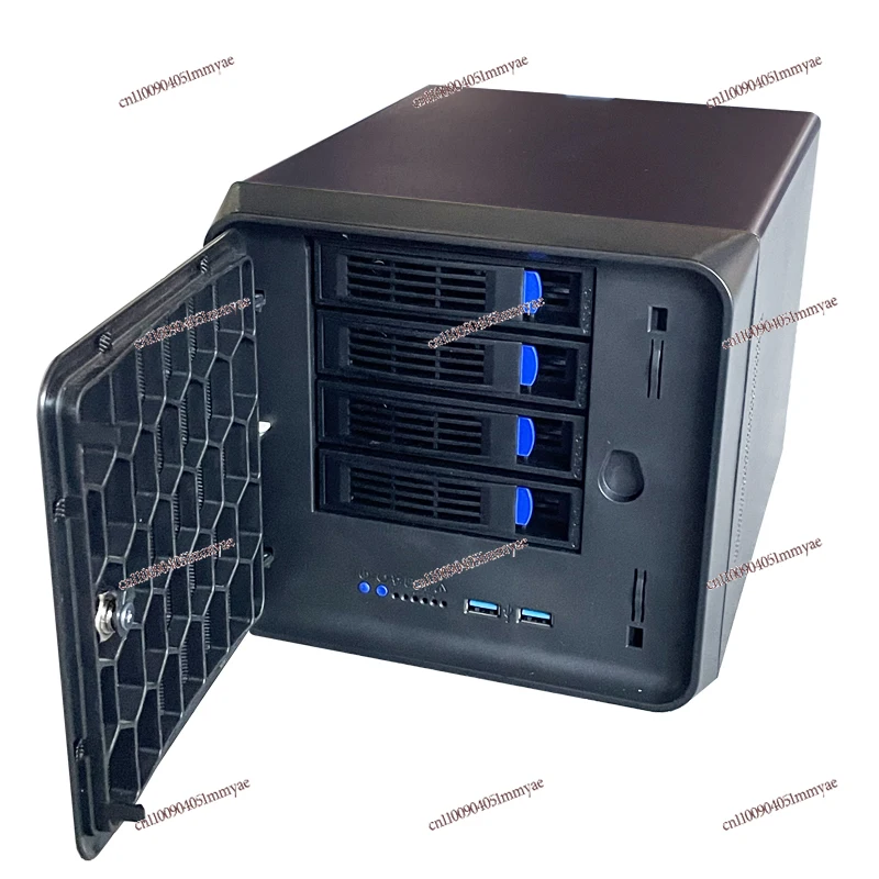 

Multi-disk hot-swappable Black Synology Chassis Network Storage Silent Fan