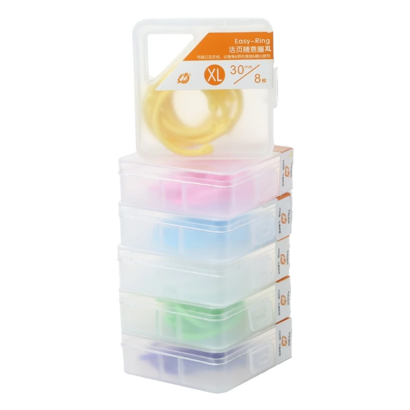 for Creative Plastic Multifunction Circle DIY Album Loose Leaf Book Binder Hoop QXNF