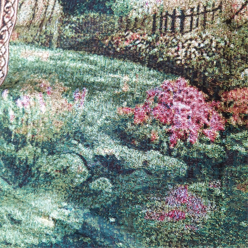 Fanreey Exquisite Belgium Tapestry Pastoral Scenery Hometown Bridge 88X138cm, GT-GXQ0016
