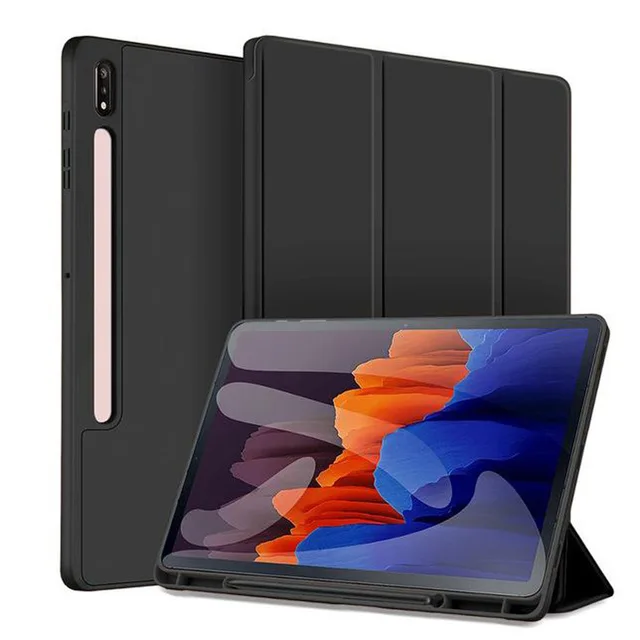 Inteligentne etui do Samsung Galaxy Tab A11 PLUS 11 S8 S7 A9 8.7  S10 S11 11 S10 LITE S9 FE 10.9 S6 10.5 Funda Galaxy Tab S10 s7 S8 S9 FE Plus 12.4 13.1 z pokrywą na długopis