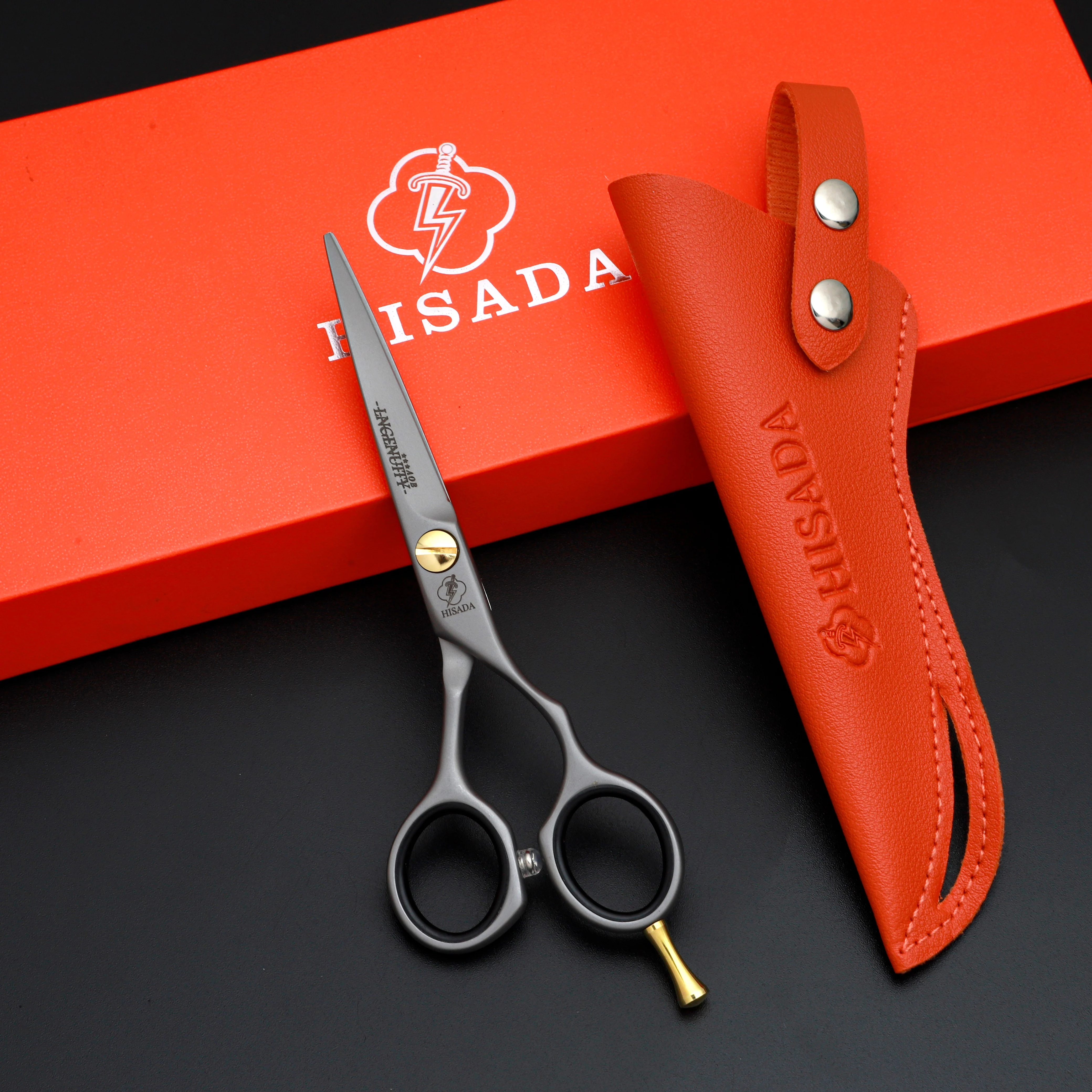 Hisada 5.5/6 inch,Barber shop hairstylist,Professional barber scissors,Professional Hairdresser Scissors for Salon & Barbershop