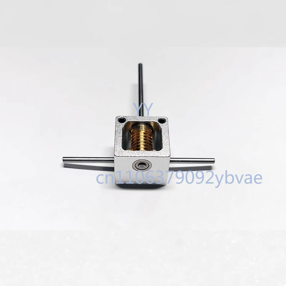 Mini Worm Gearbox Right Angle Steering Gear 90 Degree Reduction Gearbox Commutator Micro Transmission Box