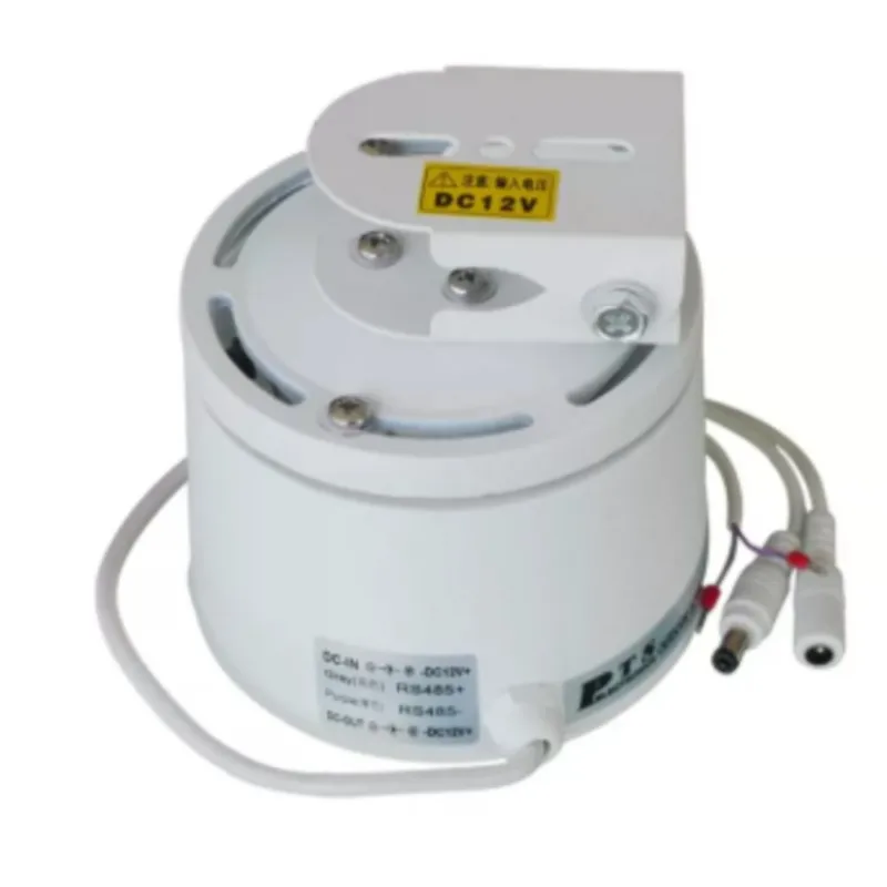 Outdoor Aluminum Waterproof PTZ Pan Tilt Mount with Built-in RS485 Decoder Auto Rotate When Power On for Security Camera