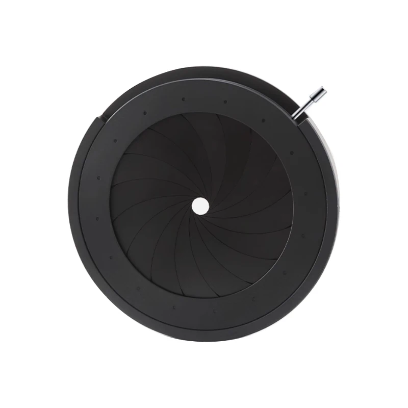 7-80MM Accessory Module Integrated Light Bar Adjustable Aperture and Bracket Manual Concentrator Iris Diaphragm for Camera